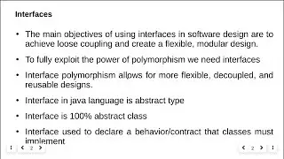 Interfaces in java with Example Program