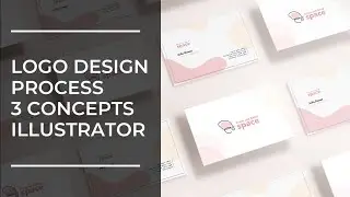 Minimalist Logo Design Process - 3 Concepts to Illustrator