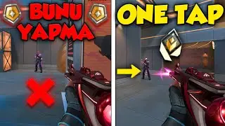 RADIANT Oyuncular Gibi ONE TAP Atmayı ACİLEN Öğrenmelisin! | Valorant Taktikleri