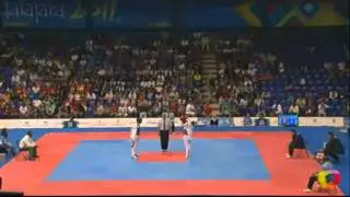 Jurmen Amiena (SUR) v Kristopher Moitland (CRC) | Taekwondo at the 2011 Pan Am Games