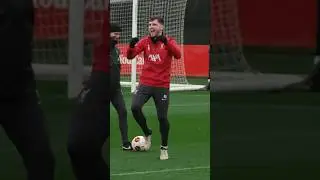Liverpool putting in work ahead of their MASSIVE game🔴💪🏻 #football #liverpool #europaleague