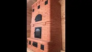 Каминопечь с Хлебной Камерой на 80м2