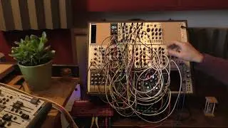 Eurorack Modular Synth - Ornament & Crime, Temps Utile, Clouds in delay mode.