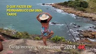 Praia de Gaibu Até Calhetas, Pousadas, e Tirolesas,