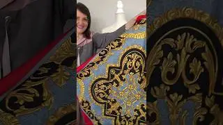 How to sew a beautiful blouse from 1 headscarf?
