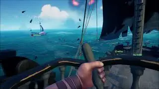 Killed mid air with a cannonball | Sea of Thieves