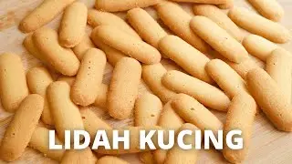 Tanpa cetakan! LIDAH KUCING super renyah