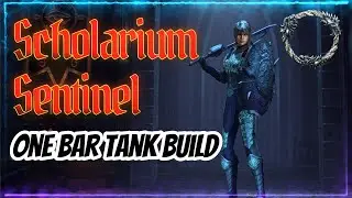 Scholarium Sentinel One Bar Tank Build (All Classes) | Elder Scrolls Online Gold Road