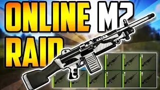 ONLINE Raid Turns Into a Console PVP War! *12 M249's* | RUST CONSOLE EDITION