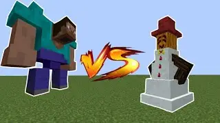 Monstrosteve vs CRAZYNikkoriBlizzard | Minecraft Mob Battle