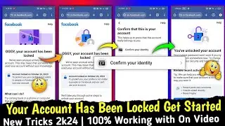 Your Account Has Been Locked Get Started | Facebook Account Locked Confirm Your Identity video