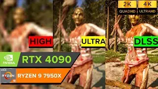 SONS OF THE FOREST | RTX 4090 | MAX SETTINGS BENCHMARK | PC | 4K