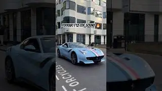 Ferrari F12 TDF incredible sound 🔥 just listen to that downshift