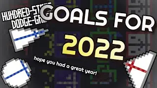 last video of 2021... 2022 game development goals. (Unity Indie Game)