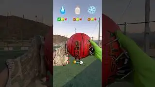 Asmr Gloves & Shoes Catching The Ball 🧤🏀🎾🎈#shorts #ball #asmr #goalkeeper