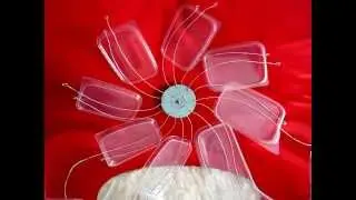 Plastic wind turbine