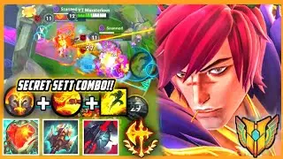 Wild Rift: CRAZIEST SETT COMBO EVER!? | Sett vs Tanks Guide (Sett Main High Elo)