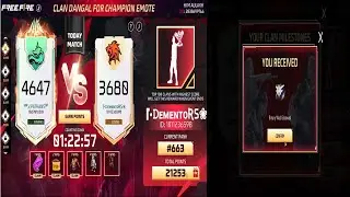 Clan Dangal Event Free Fire | How to complete clan dangal event free fire | Claim free Gloo wall