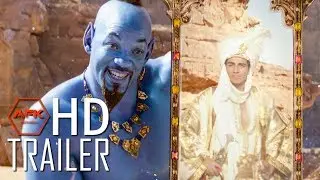 ALADDIN Trailer (2019) - Mena Massoud, Naomi Scott & Will Smith