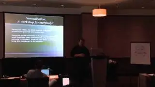 Brent Friedman: Database Normalization for Everybody, Part 1