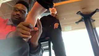 Simp Life | Public Feet Massager | How to Give A Stranger A Foot Massage | Ivy League Freshman Feet