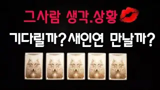 [타로카드/연애운] 그사람 생각.상황 기다릴까? 새인연 만날까?