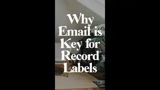 Why Email is a MUST for Record Labels - #short #shorts