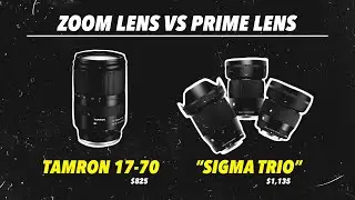 TAMRON 17-70MM VS THE SIGMA TRIO (16, 30 & 56) | SONY A6000, A6100, A6300, A6400, A6500, A6600
