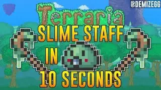 Terraria Slime Staff Speedrun WR and Terraria Memes??