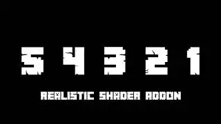 Realistic Shaders Addon For MCPE