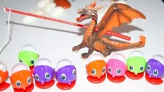 Дракон и рыбалка. Кто крадет моих рыбок???? Видео игрушки