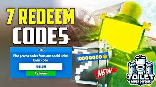 *NEW* ALL WORKING CODES FOR TOILET TOWER DEFENSE! ROBLOX TOILET TOWER DEFENSE CODES