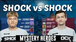 the shock bully each other in mystery heroes