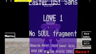 Roblox | Easter Us! Sans | Undertale: Monster Battles