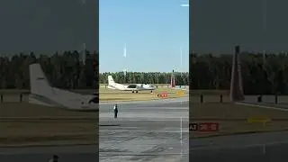 Кто угадает? Взлет или посадка?🤔 ан-26 Ютэйр в Рощино #самолет #utair #ан26