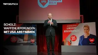 Scholz: Waffenlieferungen mit USA abstimmen