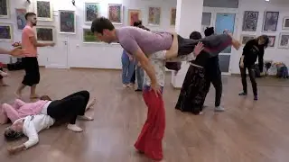 Джем по контактной импровизации в Москве