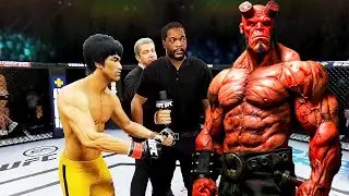 UFC 4 | Bruce Lee vs. Almighty Hellboy | EA Sports UFC 4