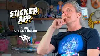 StickerApp visits Pappas Pärlor