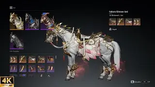 Conqueror's Blade | REACTİVE HORSE SKIN | SAKURA KITSUNE 4K
