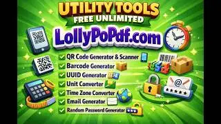 Free Utility Tools QR Code, Barcode, Unit Converter, Time Zone, Email Generator, Random Generator