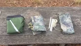 Tarp System - Space Blanket and Etowah Survival Tarp