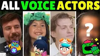 All Voice Actors in Brawl Stars | New Brawlers Nori & Wendy