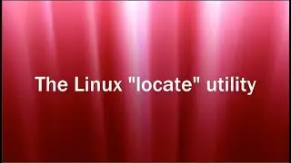 The Linux locate command