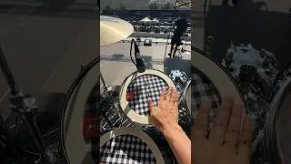 First time trying out Mister Muff muffins on the gig. They add some cool vintage vibe to the drums.