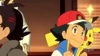 Pokemon Journeys Ash And Goh Fights For Top Bed