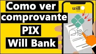 COMO VER COMPROVANTE de PIX no WILL BANK