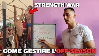 Come fare un Off-season nello Streetlifting/fase di ipertrofia?