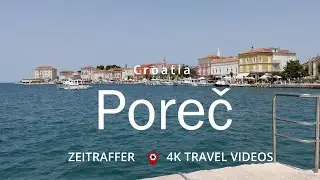 Porec Stadtrundgang Poreč  Euphrasius-Basilika Istrien Kroatien Urlaub an der Adria