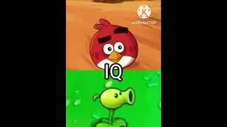 Red (angry birds) VS Peashooter (PVZ)